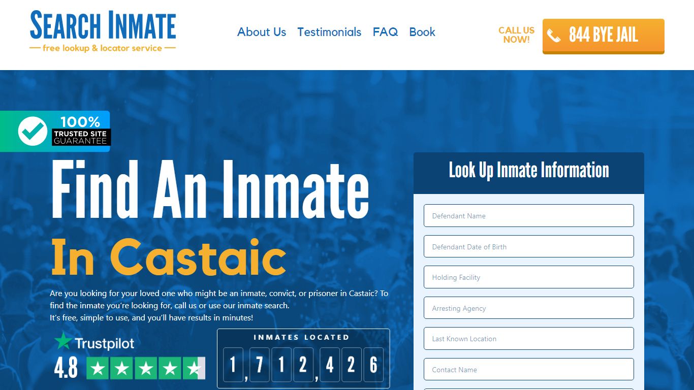 Find An Inmate in Castaic, California – SearchInmate.com